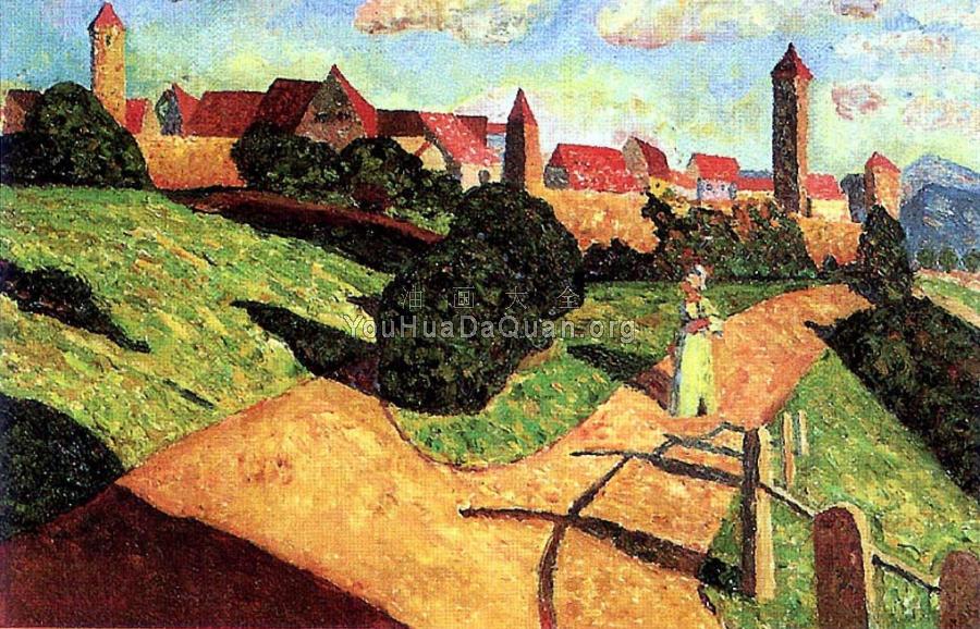 Ciudad Antig - 瓦西里·康丁斯基